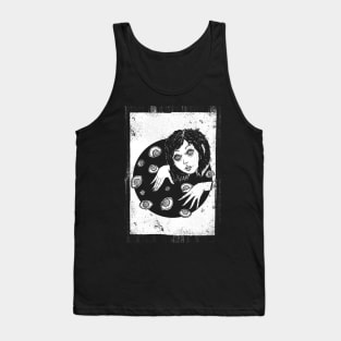 Mesmerism (White print) Tank Top